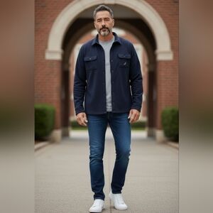 Vintage Nautica Dark Blue Shirt